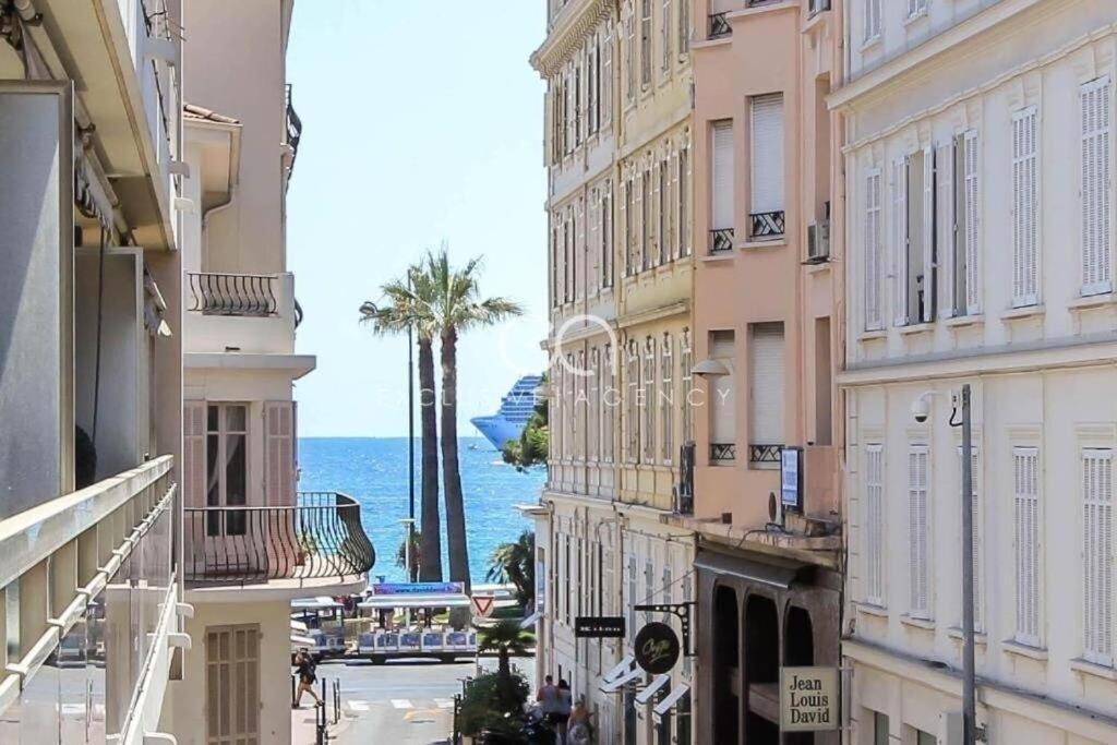Superbe Appartement Avec Terrasse 1Mn Des Plages De La Croisette Cannes Ngoại thất bức ảnh