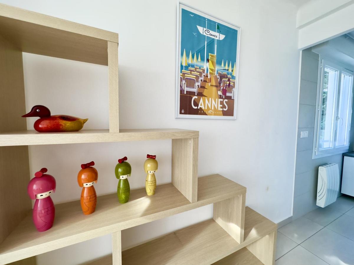 Superbe Appartement Avec Terrasse 1Mn Des Plages De La Croisette Cannes Ngoại thất bức ảnh