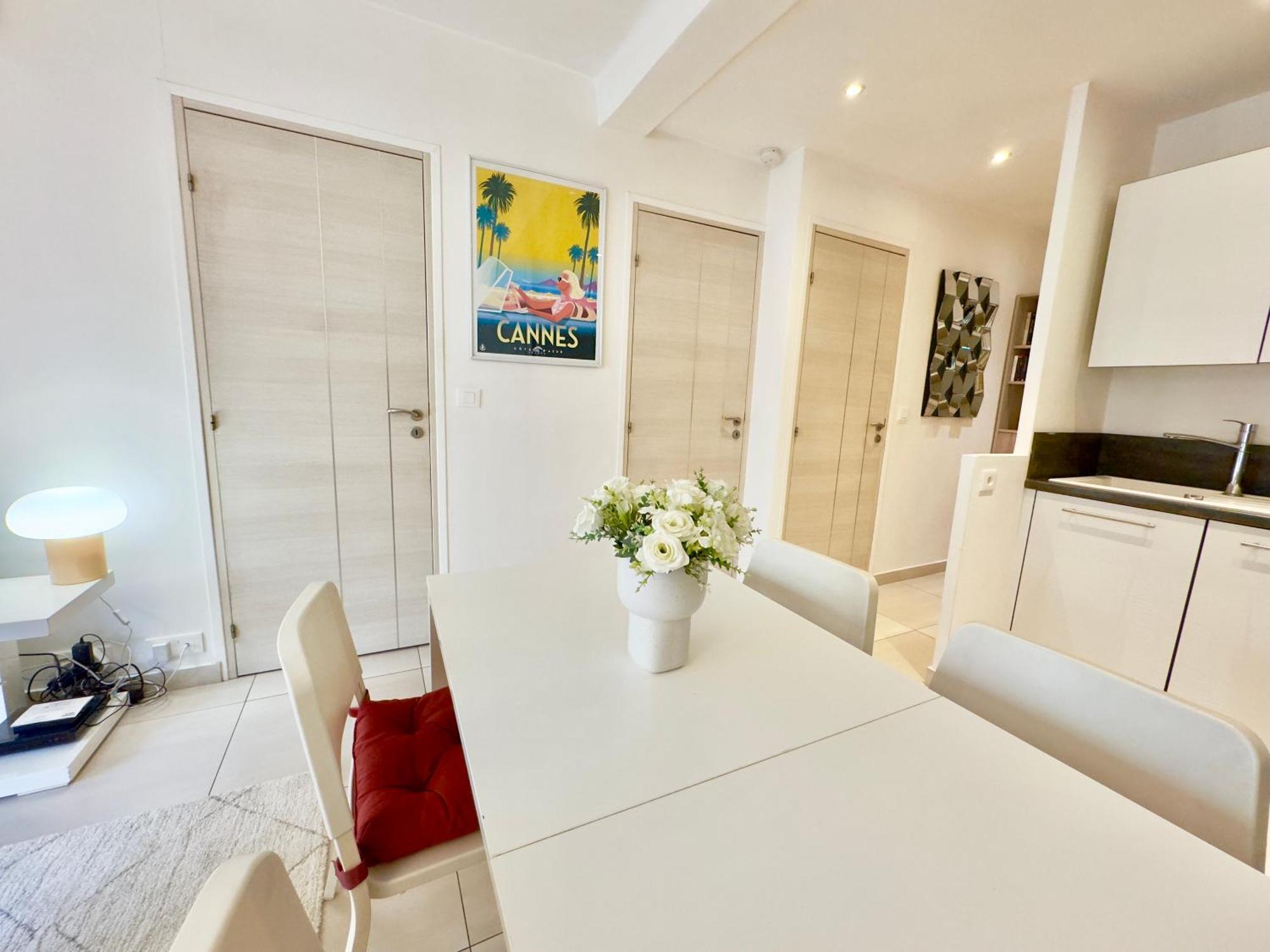 Superbe Appartement Avec Terrasse 1Mn Des Plages De La Croisette Cannes Ngoại thất bức ảnh