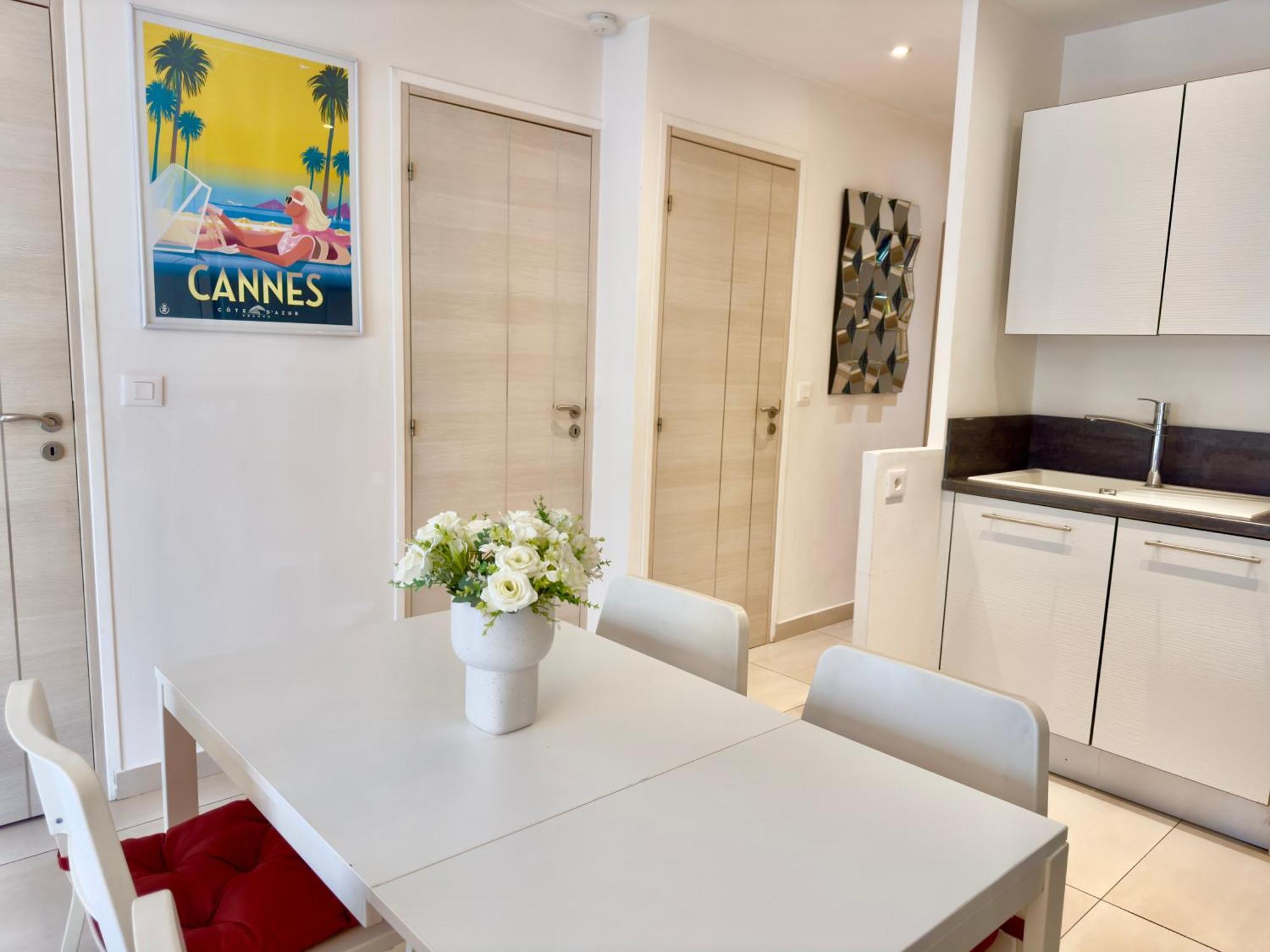 Superbe Appartement Avec Terrasse 1Mn Des Plages De La Croisette Cannes Ngoại thất bức ảnh